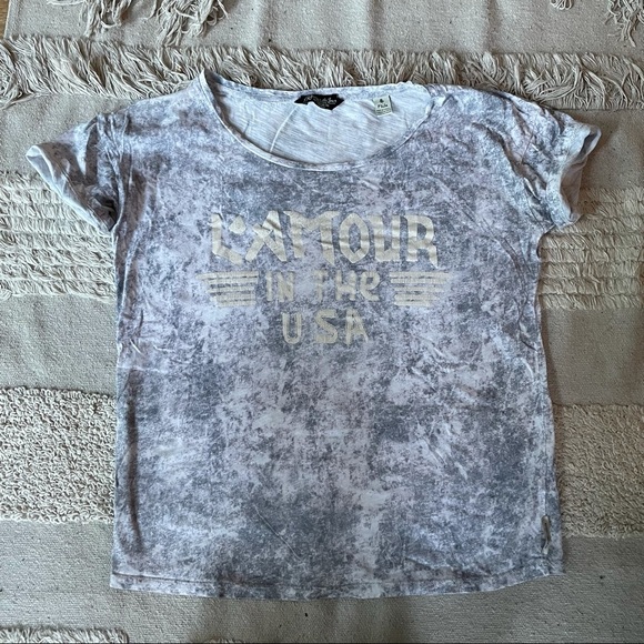 Scotch & Soda Gray Graphic T-Shirt - XS - Picture 6 of 15